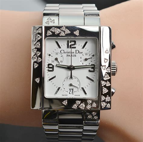 christian dior riva diamond watch|Buy Pre.